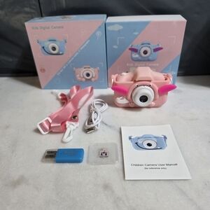 New  Kids Digital Camera In Pink